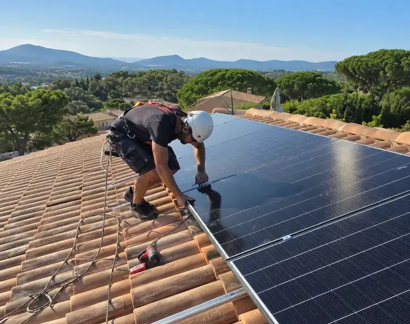 Installateur panneaux solaires Noyal-Pontivy — pose photovoltaïque sur toiture