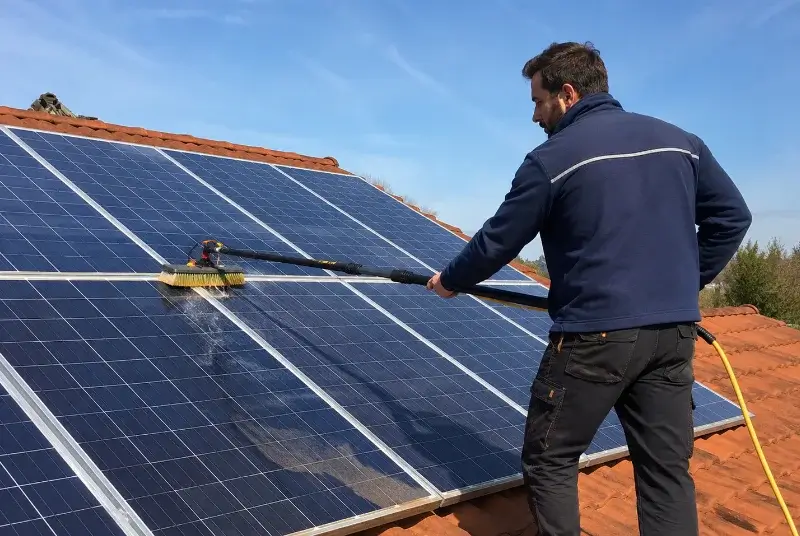 Nettoyage et entretien de panneaux solaires à Noyal-Pontivy